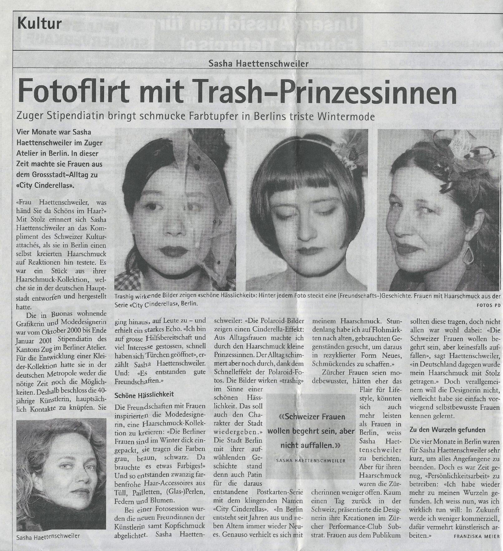 sasha-fashion-press-Zeitung